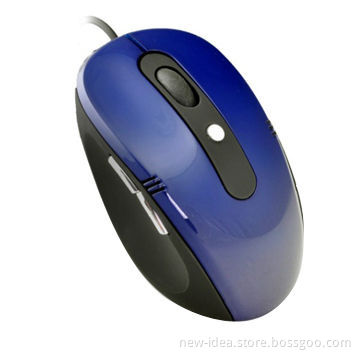 Gaming Mouse with Laser Tracking Method, Sensitive Resolution and Made of ABS Material
